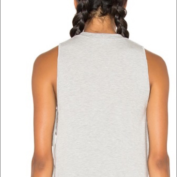 Lovers + Friends heather grey leisure tank S - Picture 2 of 5